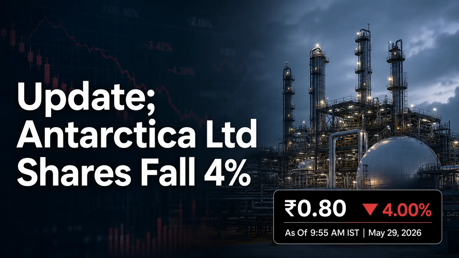 Update; Antarctica Ltd Shares Fall 4%